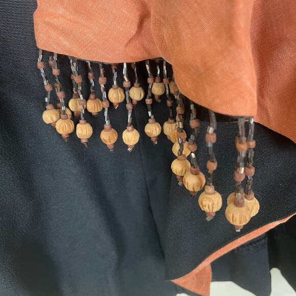 Vintage Randy Pantel Womens Jacket Sz 8 Rare Unique Artsy Boho Beaded Western - Picture 2 of 10